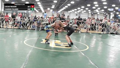 106 lbs Rr Rnd 2 - Lucas Wilson, NP-HSE Lawz - HSB vs Camden Palmer, 5forty Brawlers - HSB