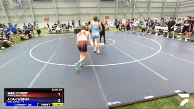 195 lbs Placement Matches (16 Team) - Jake Conroy, Pennsylvania Blue vs Aidan Weimer, Ohio Scarlet