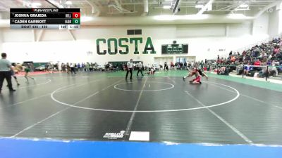 120 lbs Quarterfinal - Joshua Grajeda, Bell Gardens vs Caden Garriott, South Torrance