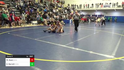 114 lbs Consy 4 - Marcos Asan, Bergen Catholic-NJ vs Dylan Barrett, Penn Trafford