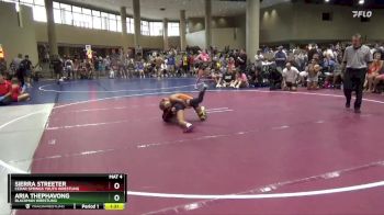 77+85 Round 2 - Sierra Streeter, Cedar Springs Youth Wrestling vs Aria Thephavong, Blackman Wrestling