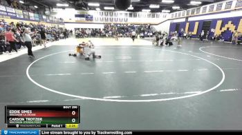 174 lbs Cons. Semi - Carson Trotzer, Wisconsin-Stevens Point vs Eddie Simes, Wisconsin-La Crosse