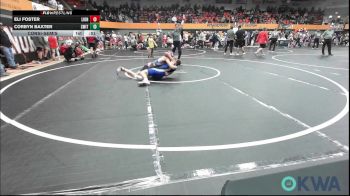 155 lbs Consolation - Eli Foster, Lions Wrestling Academy vs Corbyn Baxter, Smith Wrestling Academy