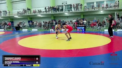 65kg Cons. Round 2 - Tanwant Khakh, Akhara Of Champions WC vs Nathan Kowal, Jr Huskies