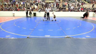 46 lbs Round Of 16 - Stephen Strickland, Junior MatDogs Wrestling vs Herlon Fayard, Patriot Wrestling Club