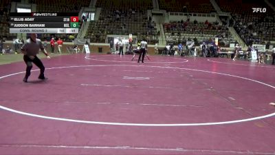 1A-4A 106 Cons. Round 2 - Ellis Aday, St James vs Judson Barham, Reeltown