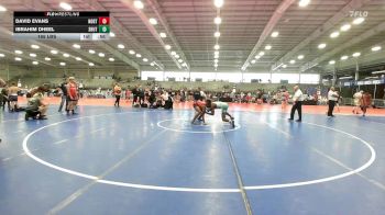 165 lbs Rr Rnd 3 - David Evans, North Carolina National Team Blue vs Ibrahim Dheel, TSB