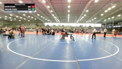 165 lbs Rr Rnd 3 - David Evans, North Carolina National Team Blue vs Ibrahim Dheel, TSB