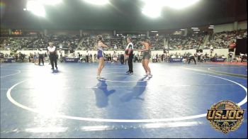142 lbs Round Of 16 - Aaliah Guebara, Maize WC vs Natalie Lattimer, Pittsburg Wrestling Club