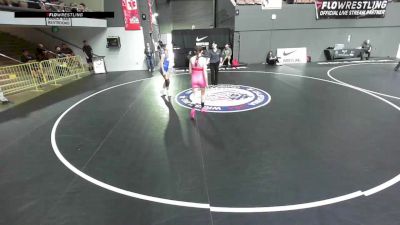 Champ. Round 1 - Makynze Swanberg, Mesa Verde High School Wrestling vs Kaitlyn Krenz, Temecula Valley High School Wrestling