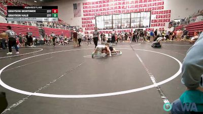 49 lbs Semifinal - Grayson Mortimer, Standfast vs Grayson Hale, Standfast