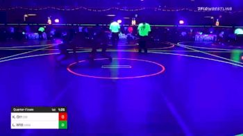 113 lbs Quarterfinal - Kade Orr, 208 Badgers vs Logan Witt, Greg Gomez Trained