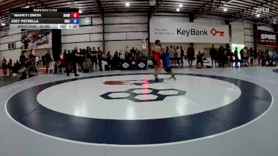 92 kg Cons. Round 1 - Mahkyi Smith, Sons Of Atlas Wrestling Club vs Joey Petrella, Ohio