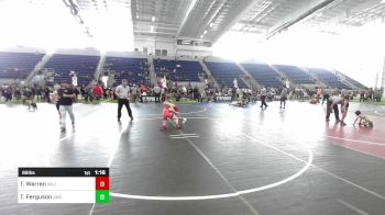 88 lbs Quarterfinal - Trenton Warren, Valiant vs Trey Ferguson, Jwc