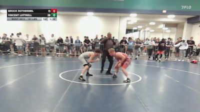 120 lbs Round Of 16 - Brock Rothermel, PA vs Vincent Luttrell, NM