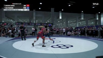 70 kg Cons. Quarters - Jaivon Jones, Arkansas Regional Training Center vs Ian Parker, PWC/ Titan Mercury Wrestling Club
