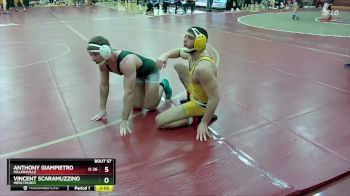 184 lbs Quarterfinal - Anthony Giampietro, Millersville vs Vincent Scaramuzzino, Mercyhurst