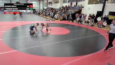 149 lbs Champ. Round 2 - Tiernan Boots, Marian University (IN) vs Jovanni Greco, Ohio Northern