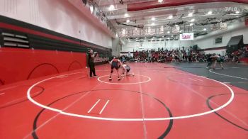 138 lbs Round 2 - Caleb Crabtree, Castle View vs Luke Dextradeur, Chaparral