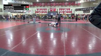 70 lbs Cons. Round 4 - Asher Wills, Zumbrota-Mazeppa vs Dax Buttell, Saint Peter Saints