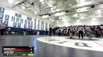 190 lbs Quarterfinal - Brandi Ayala, Paloma Valley vs Raven Ross, Long Beach Poly