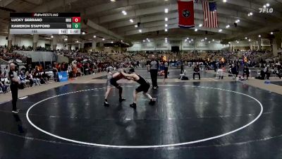 165 lbs Semis & 1st Wb (8 Team) - Lucky Serrano, Munford High School vs Kameron Stafford, Tullahoma High School