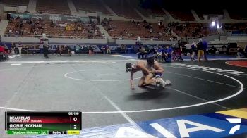 D2-138 lbs Quarterfinal - Giosue Hickman, Canyon View vs Beau Blas, Mountain View - Marana