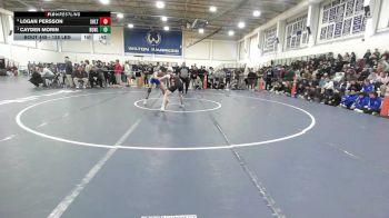 138 lbs 3rd Place - Logan Persson, Shelton vs Cayden Morin, Bunnell