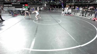 105 lbs Consi Of 16 #1 - Ralph Dileo, Phillipsburg vs Jowell Alfonso, Pride WC