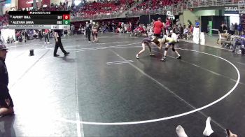 73 lbs 1st Place Match - Aleyah Jara, Gering Wrestling Club vs Avery Gill, Beatrice Wrestling Club - Girls