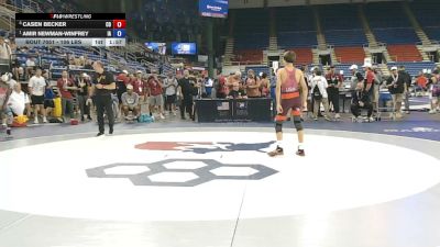 106 lbs Cons. Semis - Casen Becker, Colorado vs Amir Newman-Winfrey, Iowa
