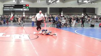 57 lbs Rr Rnd 2 - Harrison Ucci, Cunliffes Corner Black - ESC vs Tayden Bong, Hammers- ESC