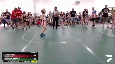 60 lbs Round 4 (8 Team) - James Otto, Warhawks vs Maddox Shields, U2 Upstate Uprising Blue