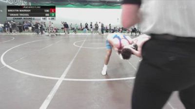 157 lbs Champ. Round 2 - Drake Troxel, NWA vs Brextin Marrah, Team Central Wrestling Club