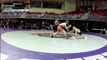 150 lbs Semis (4 Team) - Dylan Kaslon, Doniphan-Trumbull vs Cole Barg, Norfolk
