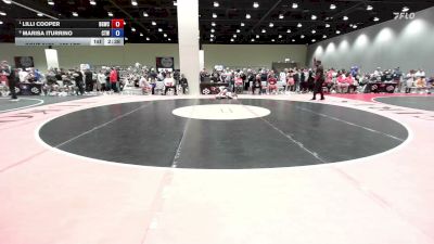 135 lbs Semis - Lilli Cooper, Big Game Wrestling Club vs Marisa Iturrino, Carrollton Thunder Wrestling