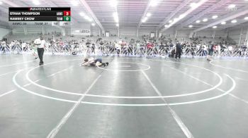 110 lbs Rr Rnd 1 - Ethan Thompson, All-American Wrestling Club Red vs Ramsey Crow, Team RJN