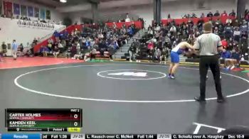 Round 3 - Kamden Kesl, Benton Community vs Carter Holmes, Benton Community