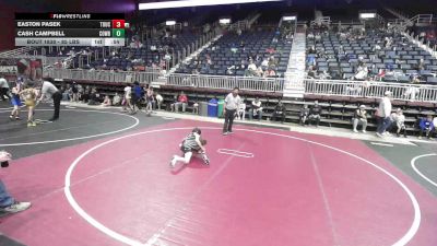 85 lbs Rr Rnd 4 - Easton Pasek, Touch Of Gold vs Cash Campbell, Cowboy Kids WC