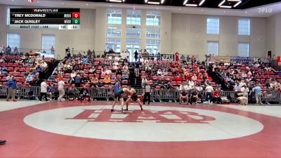 144 lbs Cons. Round 2 - Jack Quigley, Webb School Of Knoxville vs Trey McDonald, Memphis University School