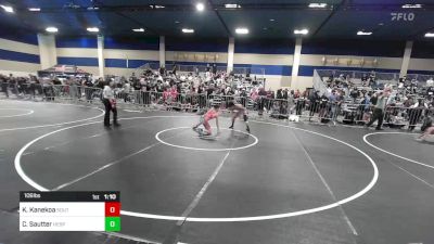 106 lbs Round Of 32 - Kian Kanekoa, Southern Idaho WC vs Chris Sautter, Hesperia HS