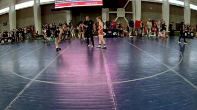88 lbs Champ. Round 2 - Pierce Maki, Wyoming vs Lucas Larson-Owen, Washington