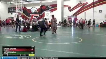 285 lbs Cons. Round 4 - Jacob Groves, Corona vs Arthur Avila, Upland