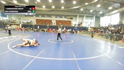 165 lbs Quarterfinal - Max Morrison, Brockport vs Christopher Reddy, Ithaca