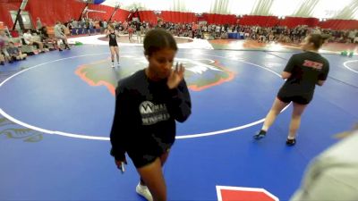 100 lbs Round 6 (10 Team) - Sierra Tuttle, Illinois Top Dawg vs Carly Williams, Cameron