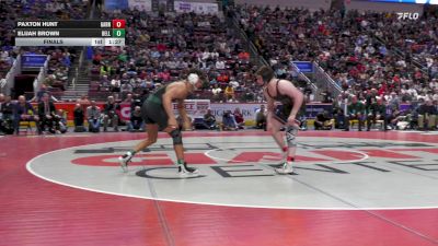 215 lbs Final - Paxton Hunt, Garnet Valley vs Elijah Brown, Belle Vernon