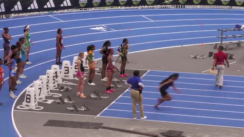 Middle School Girls' 60m Hurdles, Finals 1