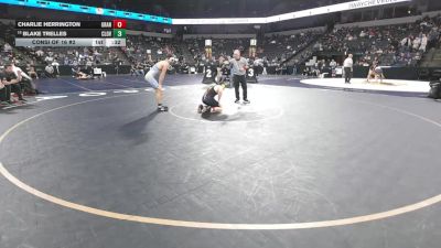 150 lbs Consi Of 16 #2 - Charlie Herrington, Granada (NC) vs Blake Trelles, Clovis North (CS)