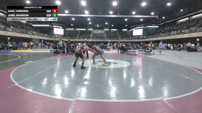 220 lbs Rr Rnd 2 - Axel Cardona, Chesapeake vs Jamil Morrow, Bowie
