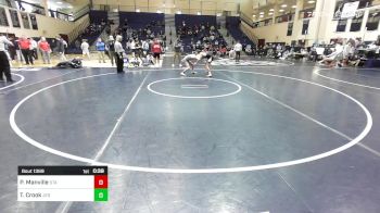 138 lbs Consolation - Pierson Manville, State College vs Tom Crook, Jesuit High School - Tampa